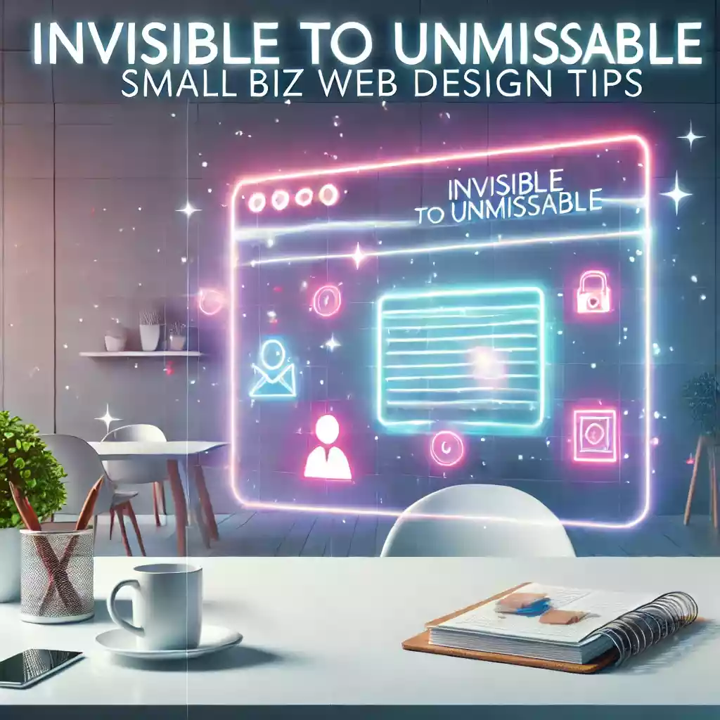 invisible to unmissable design